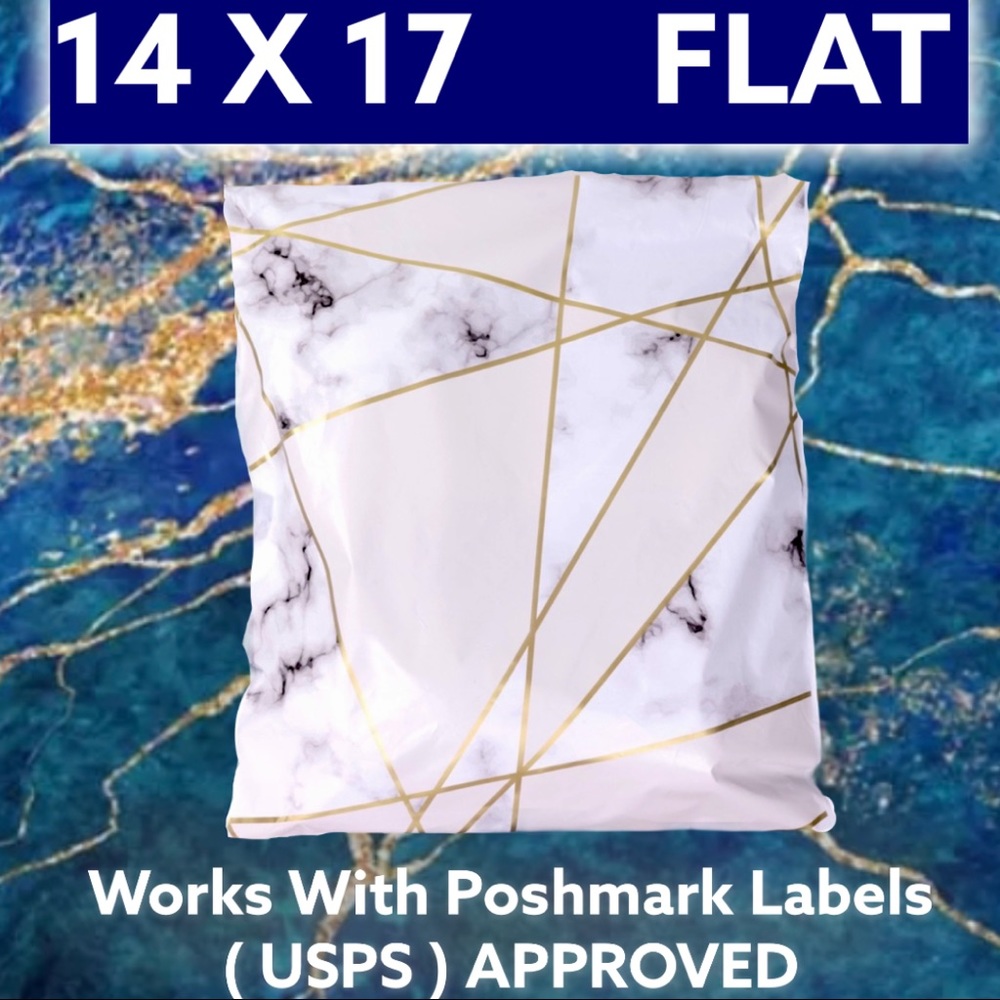 25 14X17 Marble Poly Mailers PRICE IS FIRM - Picture 7 of 11